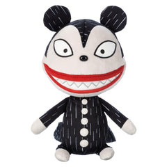 Disney Store Vampire Teddy wears a print outfit with doll-like charm.