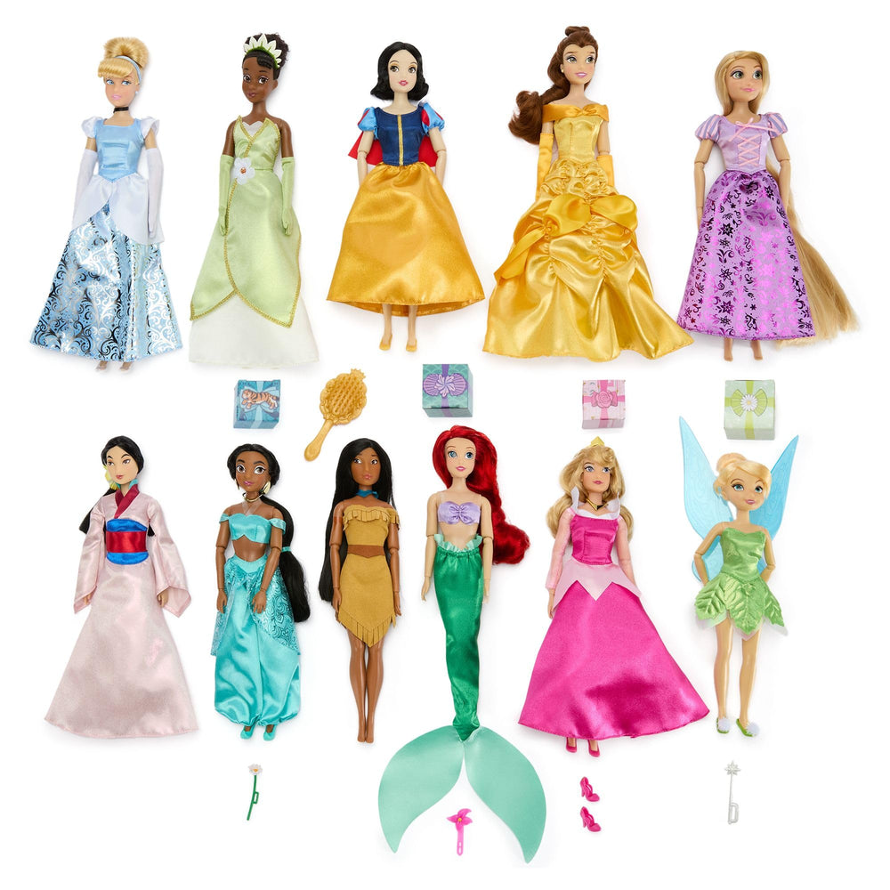 Disney Store Cinderella doll in classic gown ready for pretend play