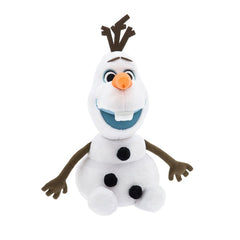 Disney Store Olaf plush face details capture friendly Frozen charm for imaginative play