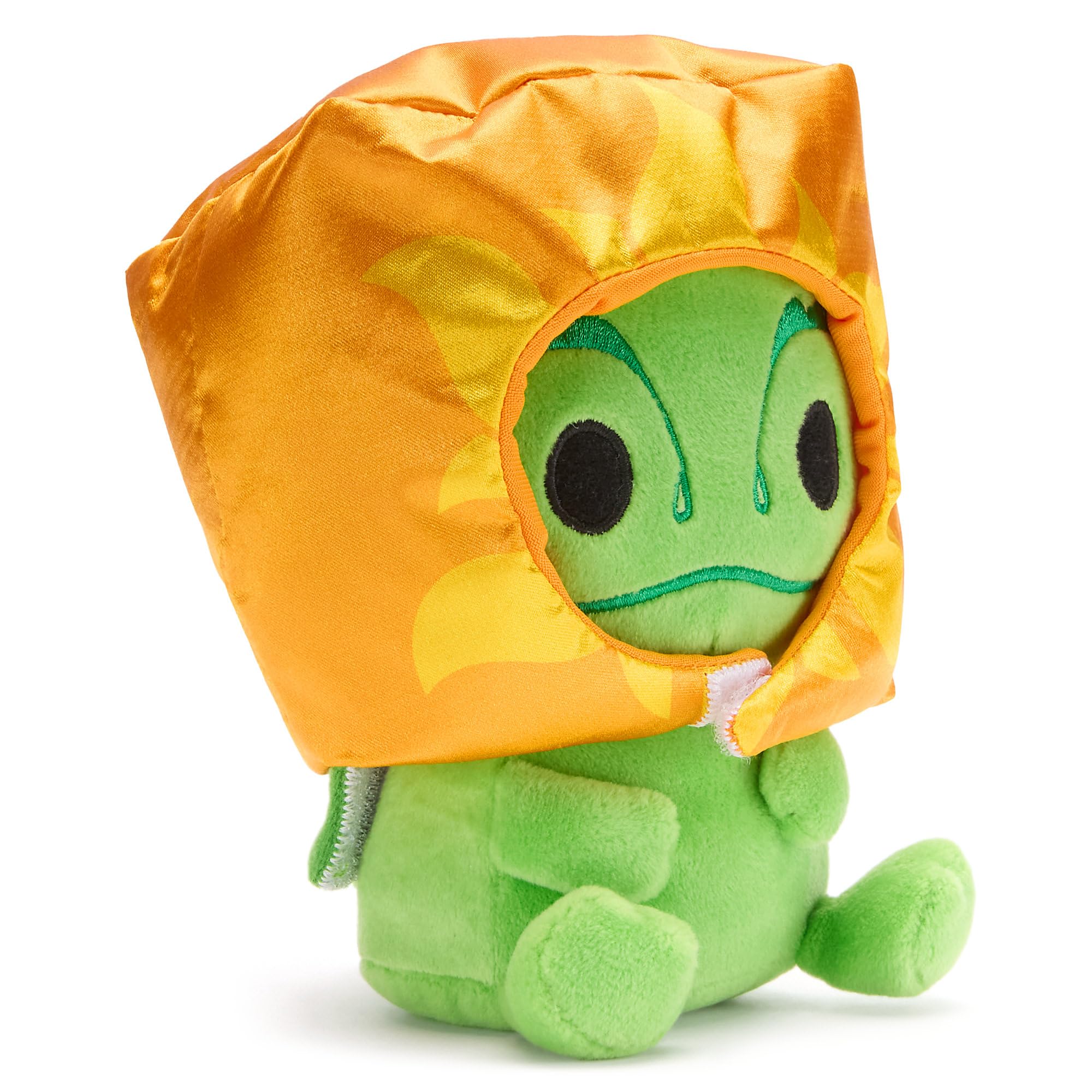 Disney Pascal plush with hook-and-loop strap ready for backpack attachment