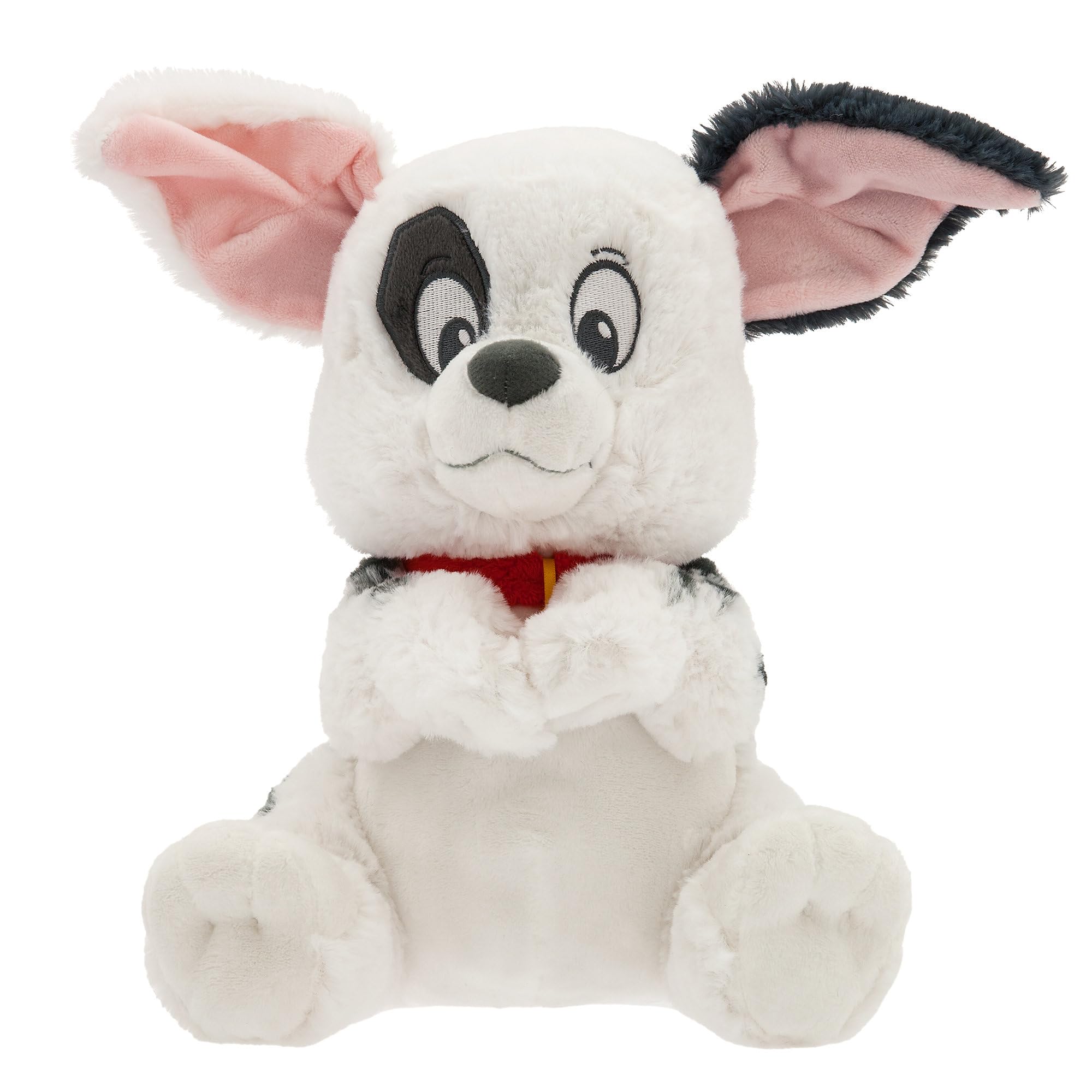 Patch with red collar and floppy ears for playful pretend play