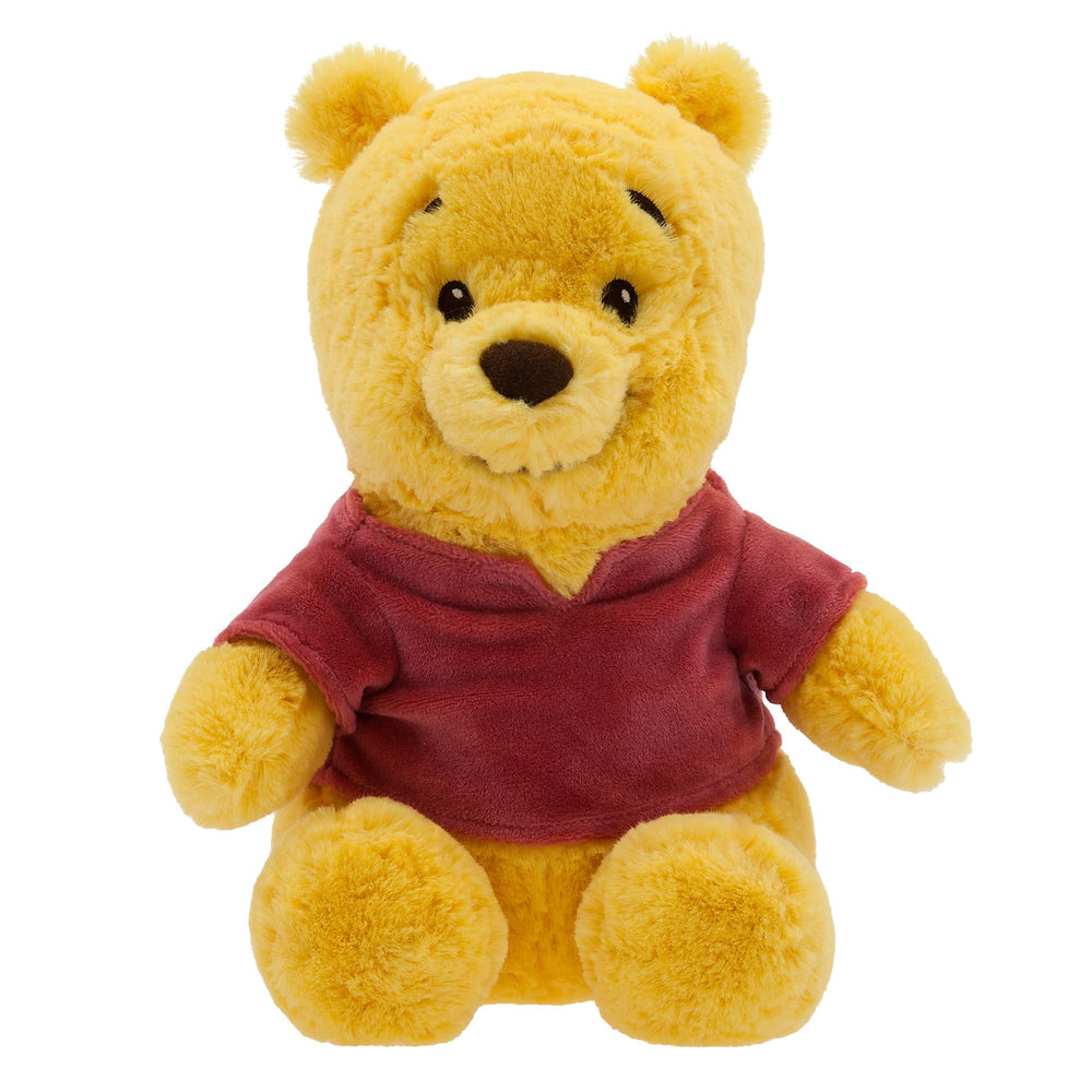 Disney Store Pooh plush embroidered features for durability and charm