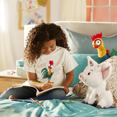Disney Store Pua Plush soft texture ideal for bedtime snuggles.