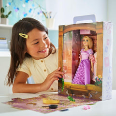 Disney Store Rapunzel Story Doll floral headband for charming accessories