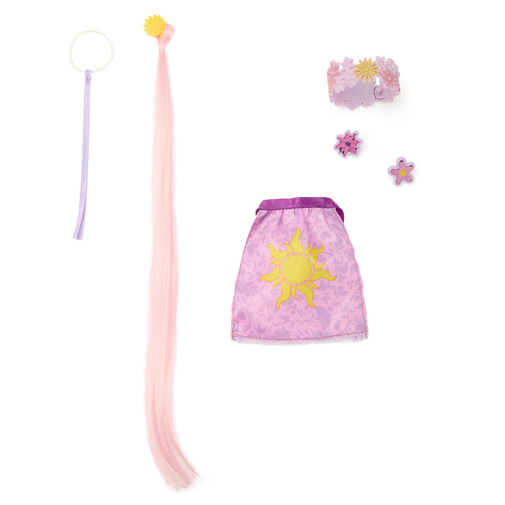 Disney Store Rapunzel stool accessory for comfortable dress-up sessions.
