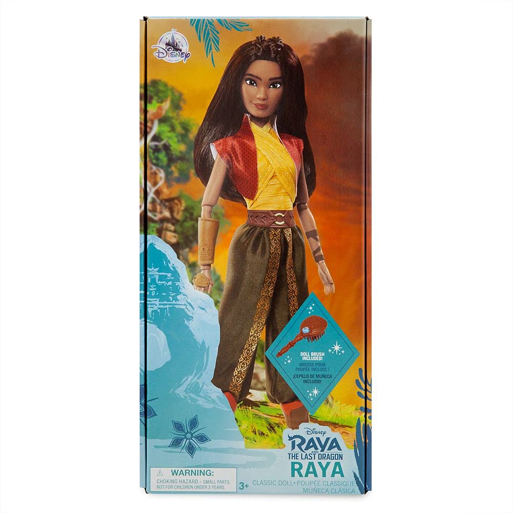 Disney Store Raya classic doll ideal for princess play and collection.