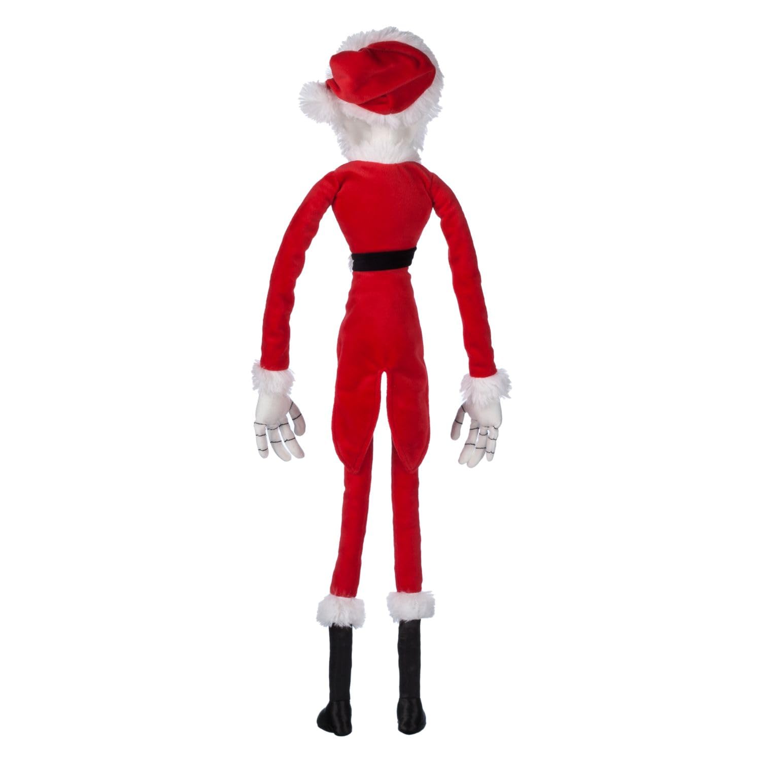 Disney Store Santa Jack plush in red velour outfit ideal as gift or decor