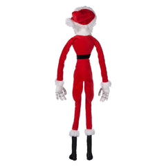 Disney Store Santa Jack plush in red velour outfit ideal as gift or decor