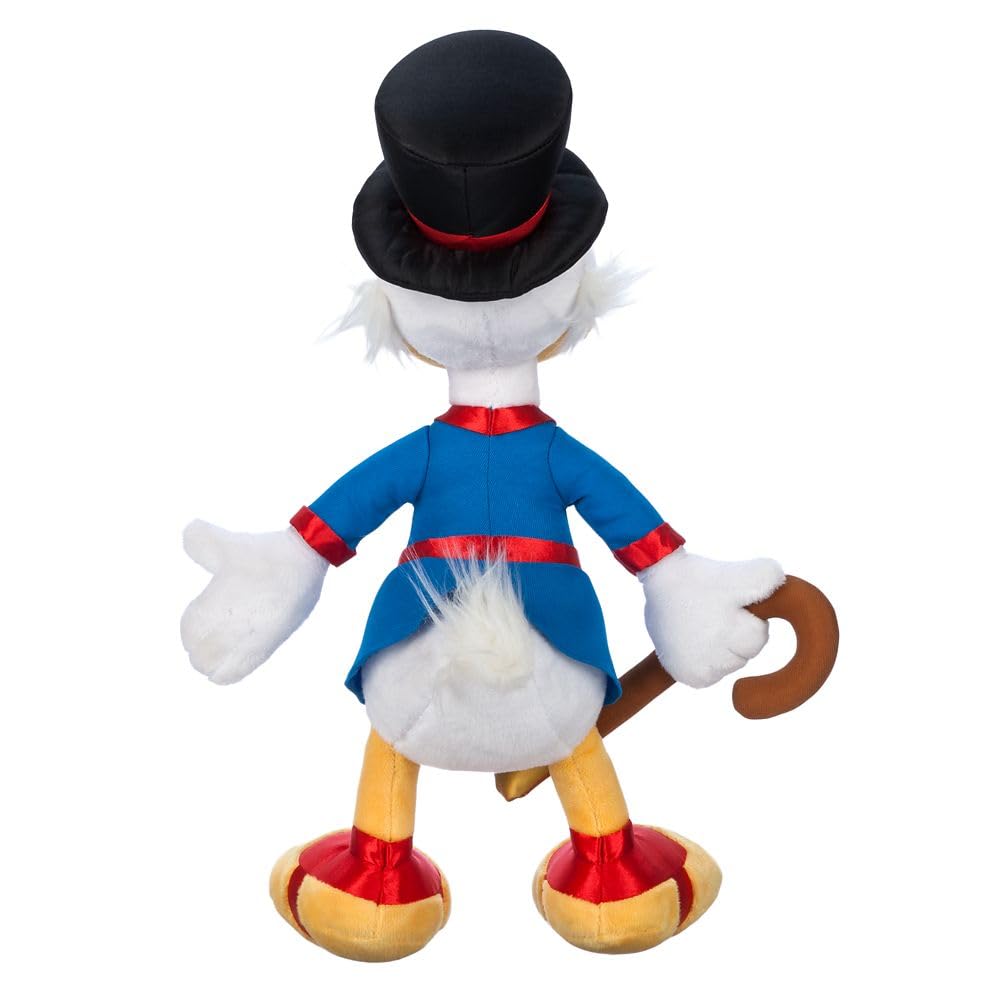 Disney Store Scrooge McDuck embroidered features add durable, authentic charm.