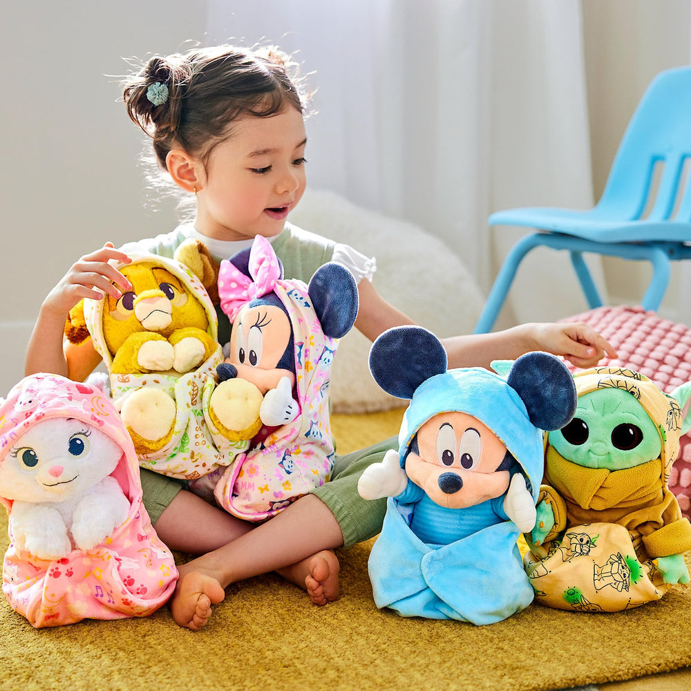 Disney Store Simba swaddle Pride Lands print dual color