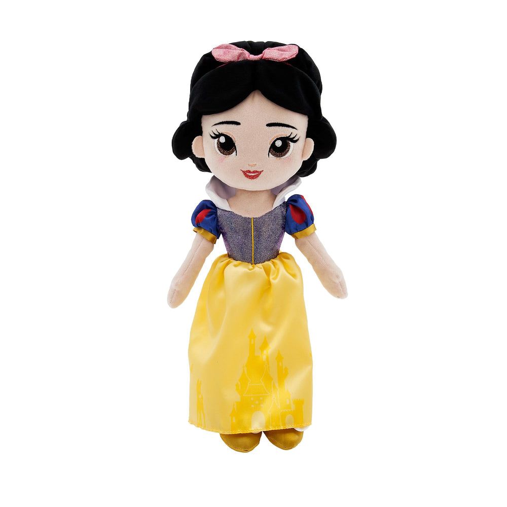 Disney Store Snow White plush doll with embroidered features for safe cuddling and play.