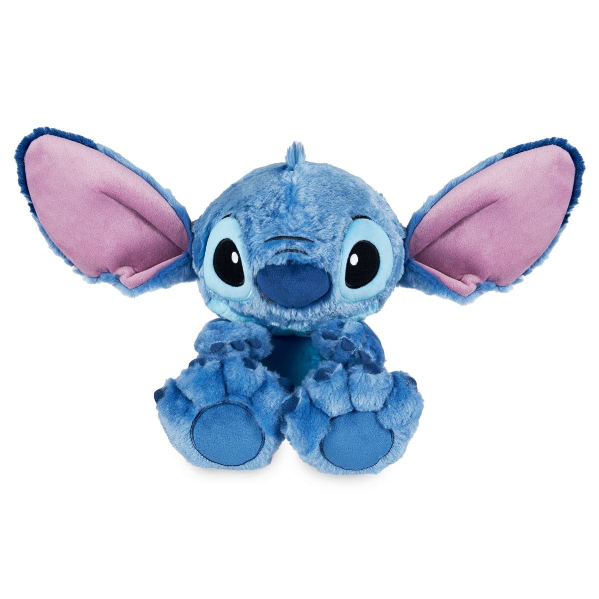 Disney Store Stitch embroidered features highlight detailed craftsmanship for a lasting keepsake.