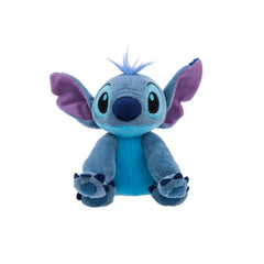 Disney Store Stitch mini bean bag plush with detailed sculpting for lifelike charm.