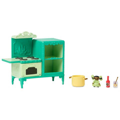 Disney Store Tiana doll carry case keeps accessories organized during play.
