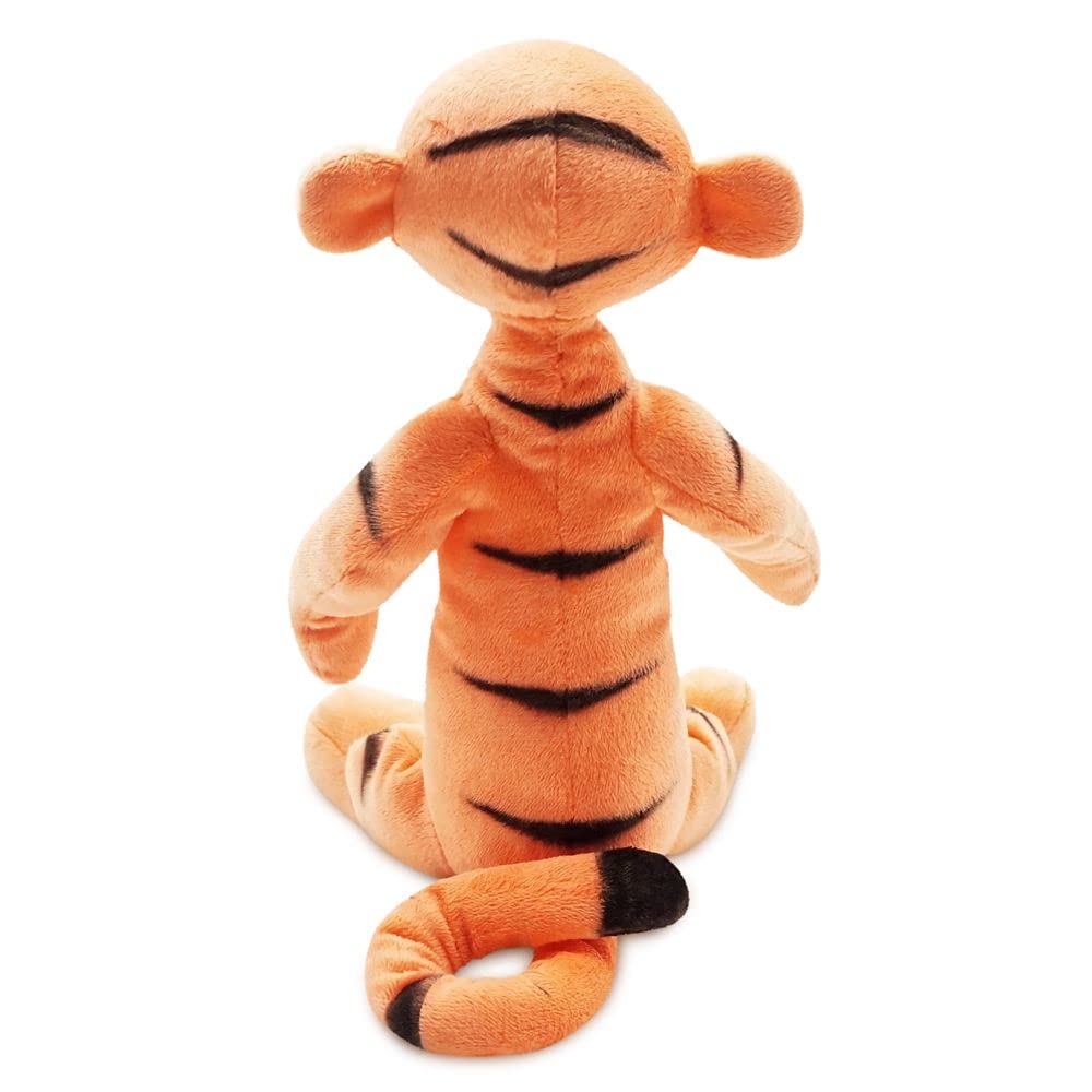 Disney Store Tigger mini bean bag plush close-up embroidery highlights durable details