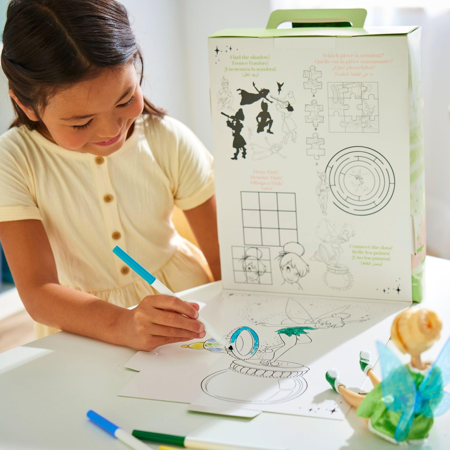 Disney Store Tinker Bell Story Doll velour jacket adds cozy magical layers.