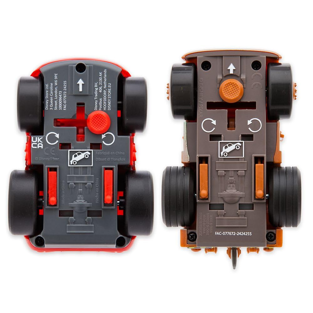 Disney Store Tow Mater pullback action for fast play and laughter.