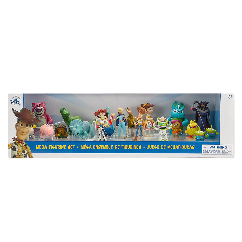 Disney Store Toy Story Mega Figure Set all 19 figures together for a complete collection