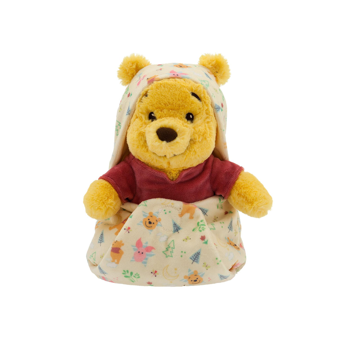 Disney Store Winnie the Pooh plush detail with soft fur for cuddling
