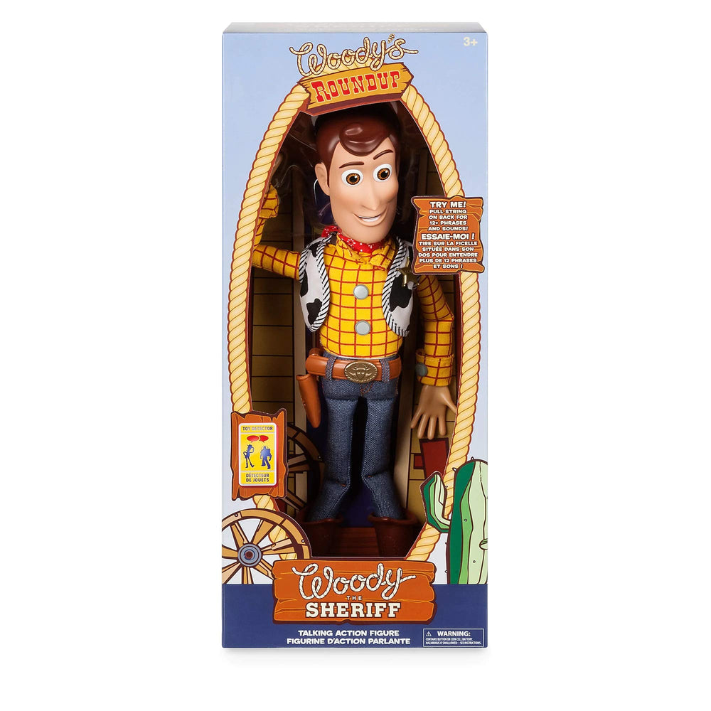 Disney Store Woody ideal for kids and collectors seeking imaginative Toy Story play