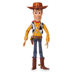 Disney Store Woody pulls string to hear phrases for immersive play