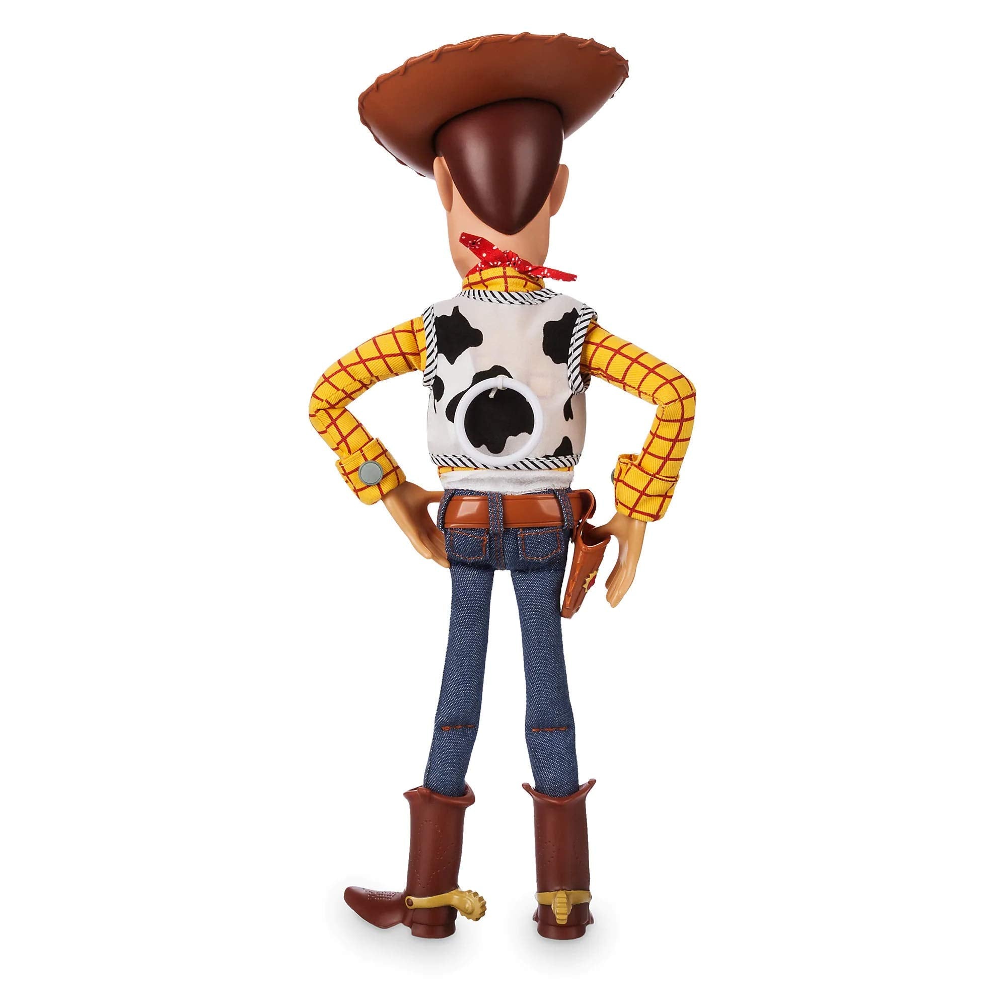 Disney Store Woody soft body with solid head and boots for durability