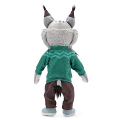 Soft plush fur makes Pawbert a gentle bedtime companion.