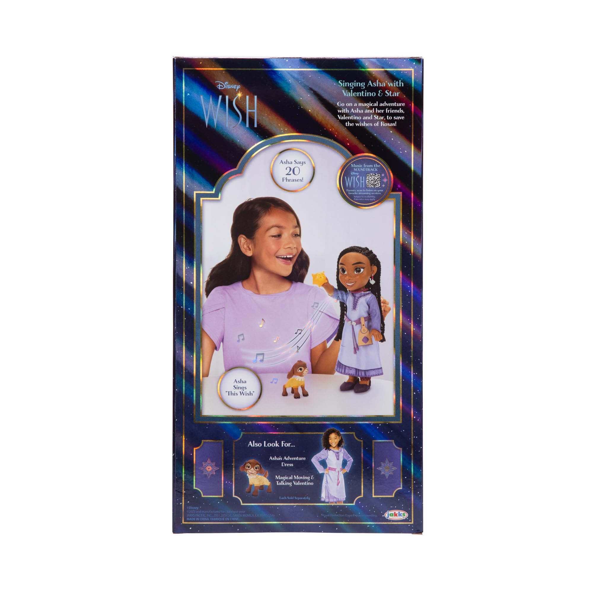 Disney's Wish doll batteries included for immediate talking features