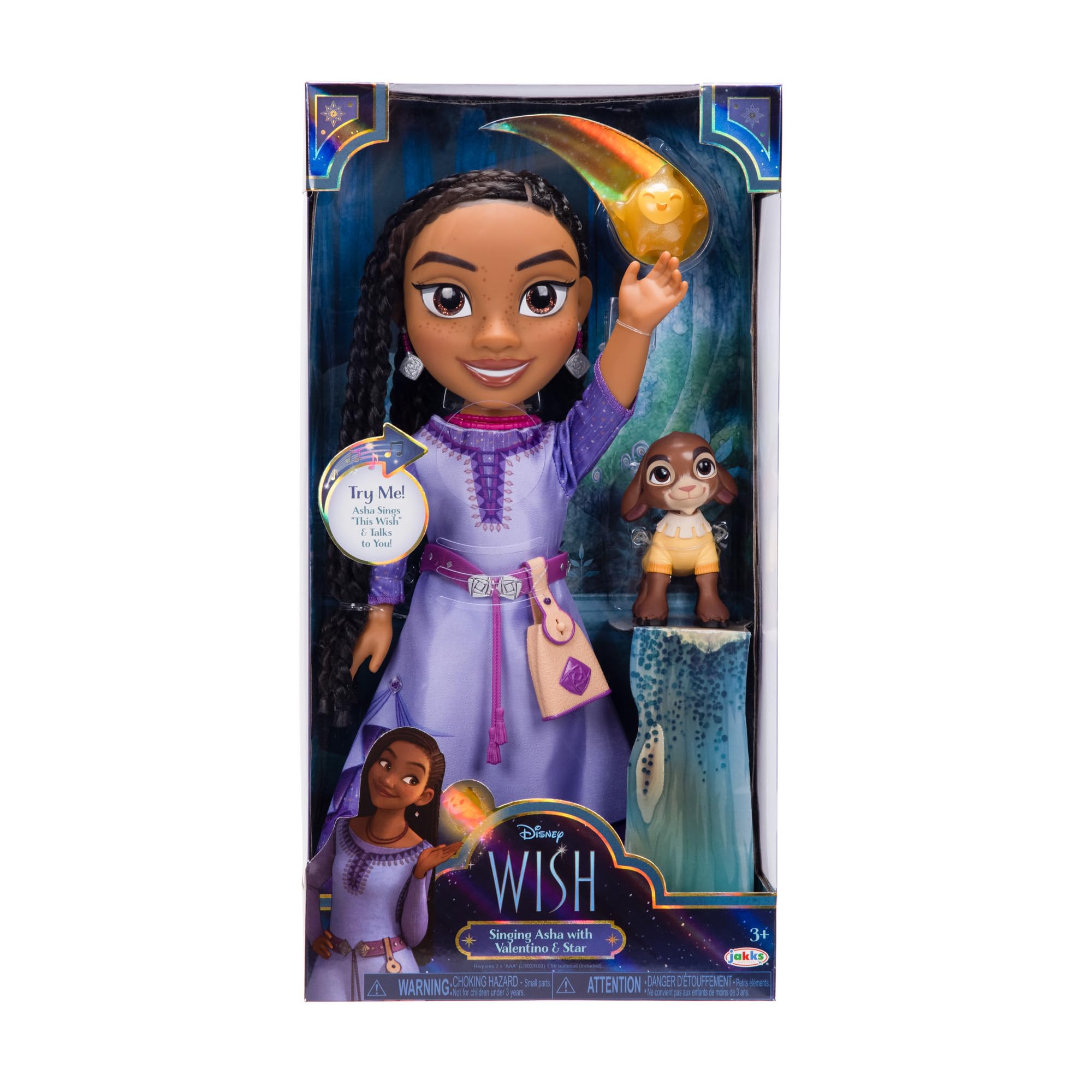 Disney's Wish premium foil packaging suitable for gifting