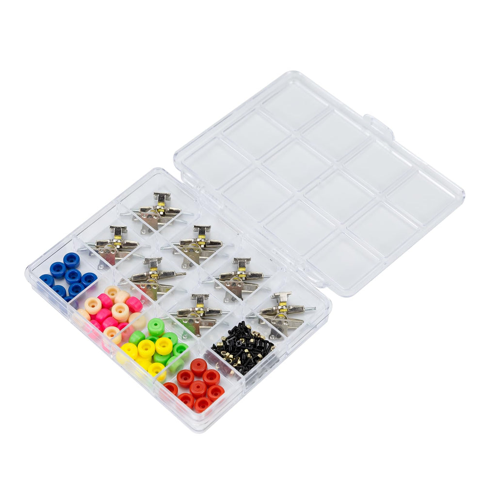 DisplayMore nuts (30) complete the hardware set for easy fingerboard maintenance.