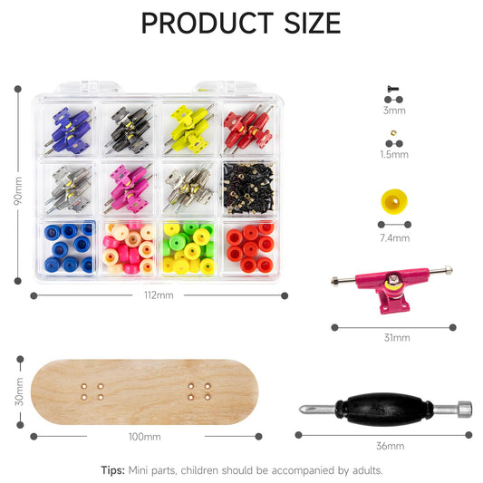 DisplayMore prolific foam tape for secure, clean adhesion on fingerboards.
