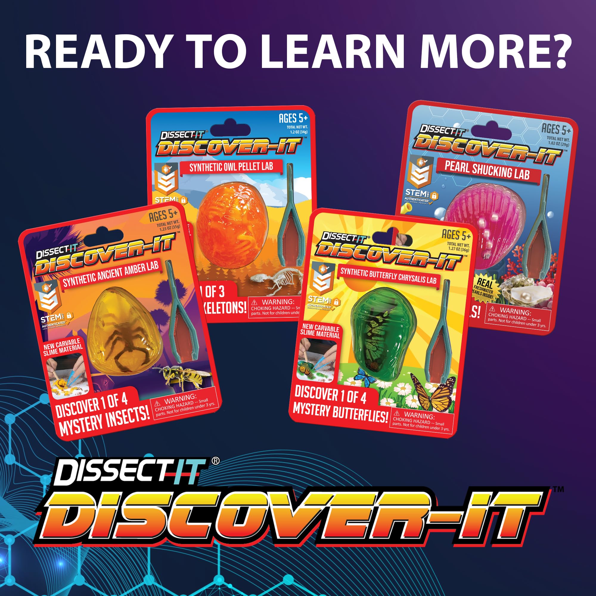 Dissect It Discover-It complete kit inspires family STEM experiments together.