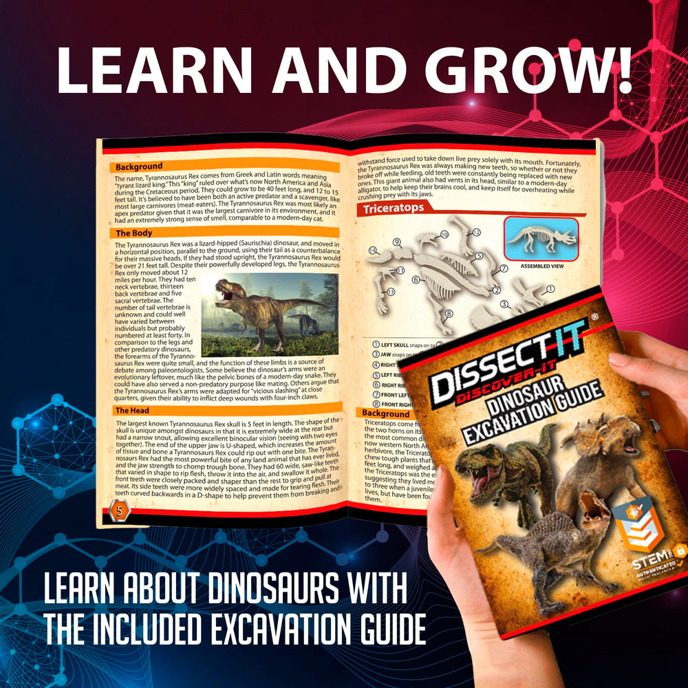Dissect It Discover-It gel dig mat and guide support engaging at-home learning.