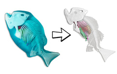 Dissect-It Piranha plastic tools support precise dissections without mess.