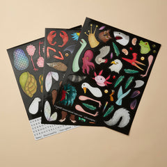 Magnetic parts pack from Dissent Pins ready for creative creature building.