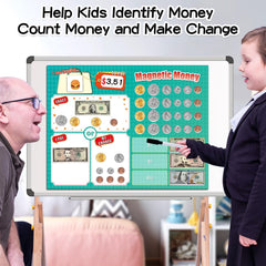 Distasio pretend money 100-dollar bills help visualize large transactions