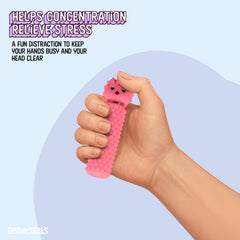 Neon harmony finish on Distractibles Hedgy for a bold look