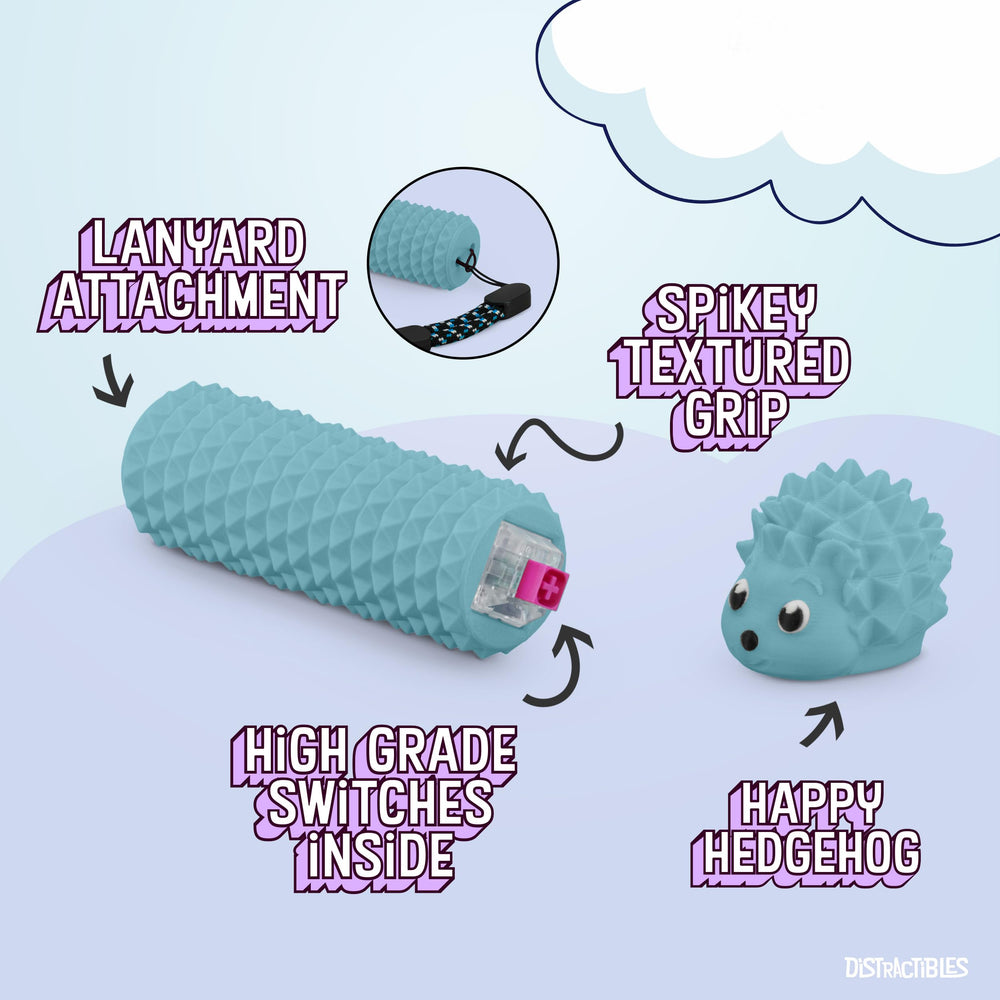 Distractibles Hedgy portable use in daily routines.