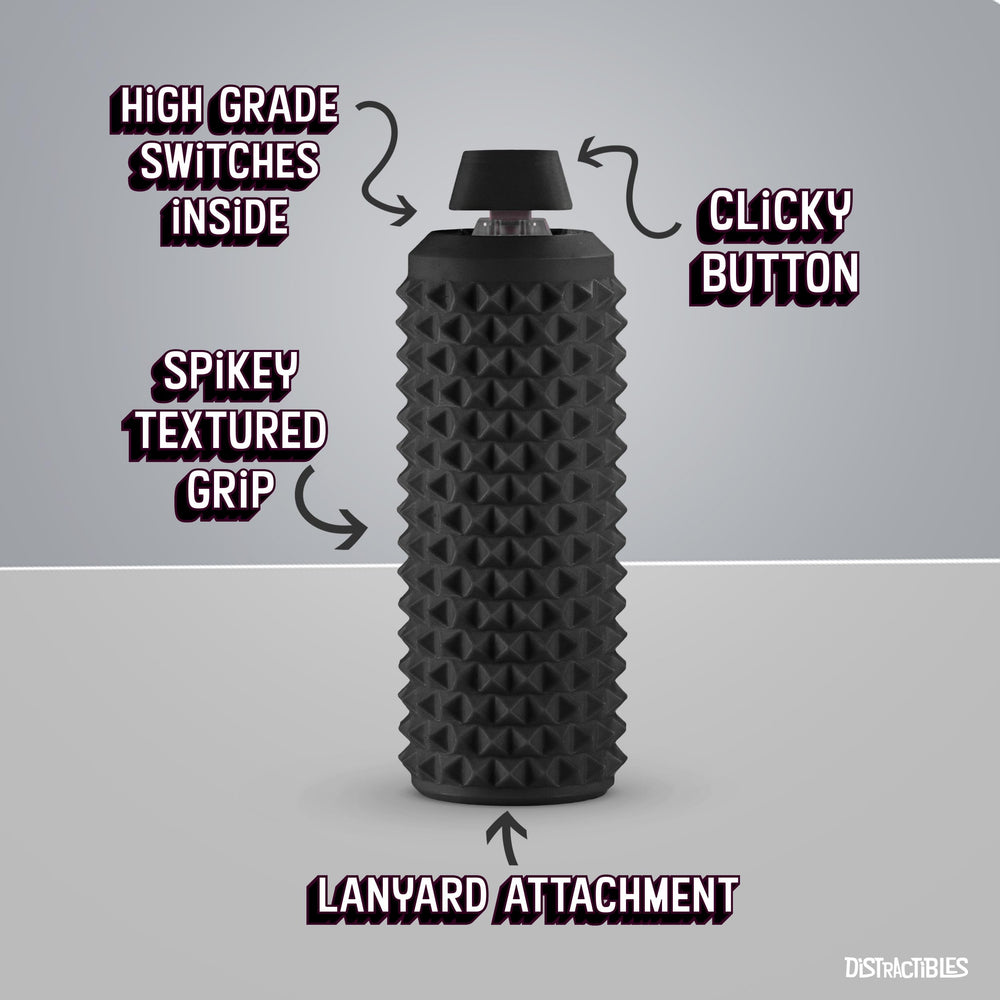 Distractibles Sensory Roller cylinder profile for portable, discreet use anywhere.