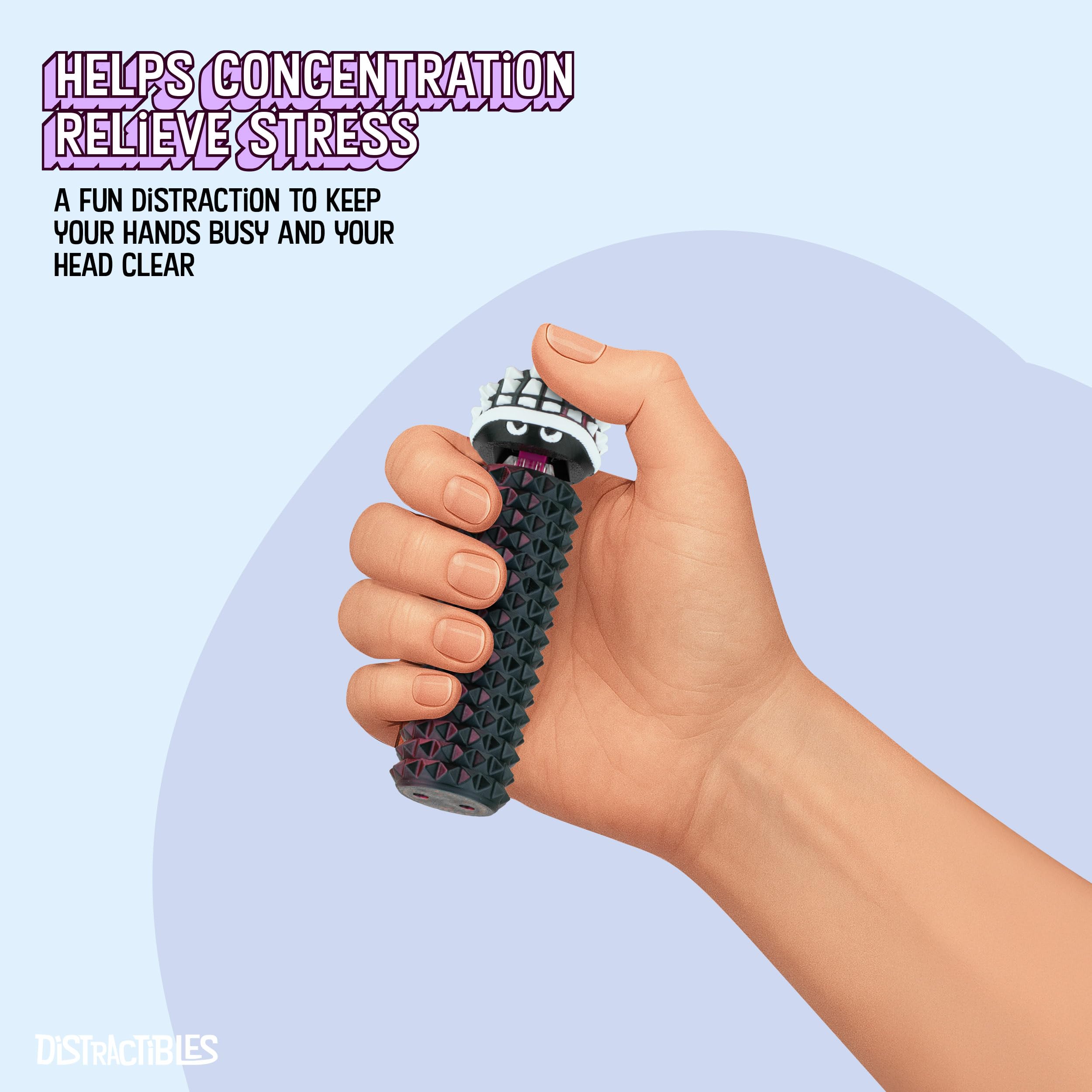 Distractibles Shelly portable lanyard enables on-the-go discreet use