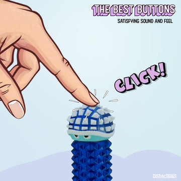Distractibles Shelly turtle-clicker button delivers satisfying, discreet clicks