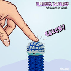 Distractibles Shelly turtle-clicker button delivers satisfying, discreet clicks