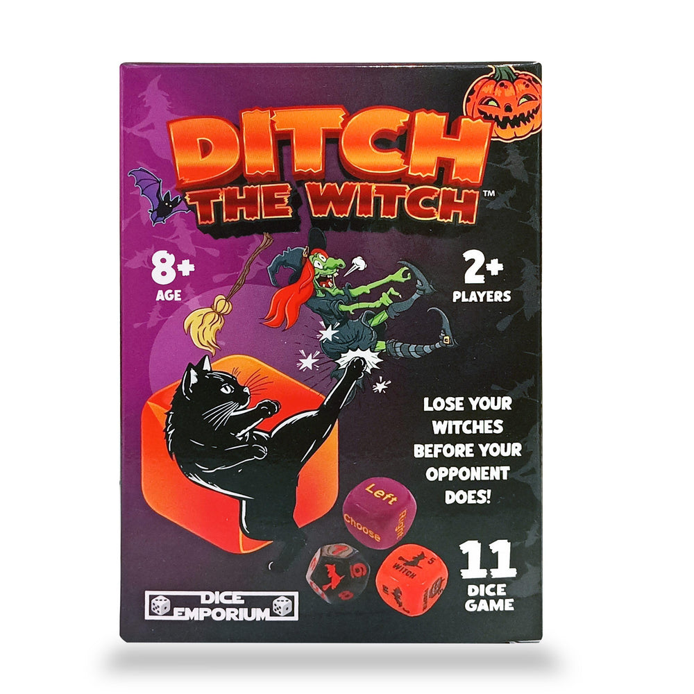 Ditch the Witch Dice Game witch counter tracks progress with fast scoring.