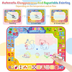 Diteryy Water Doodle Mat is easy to clean after active play.