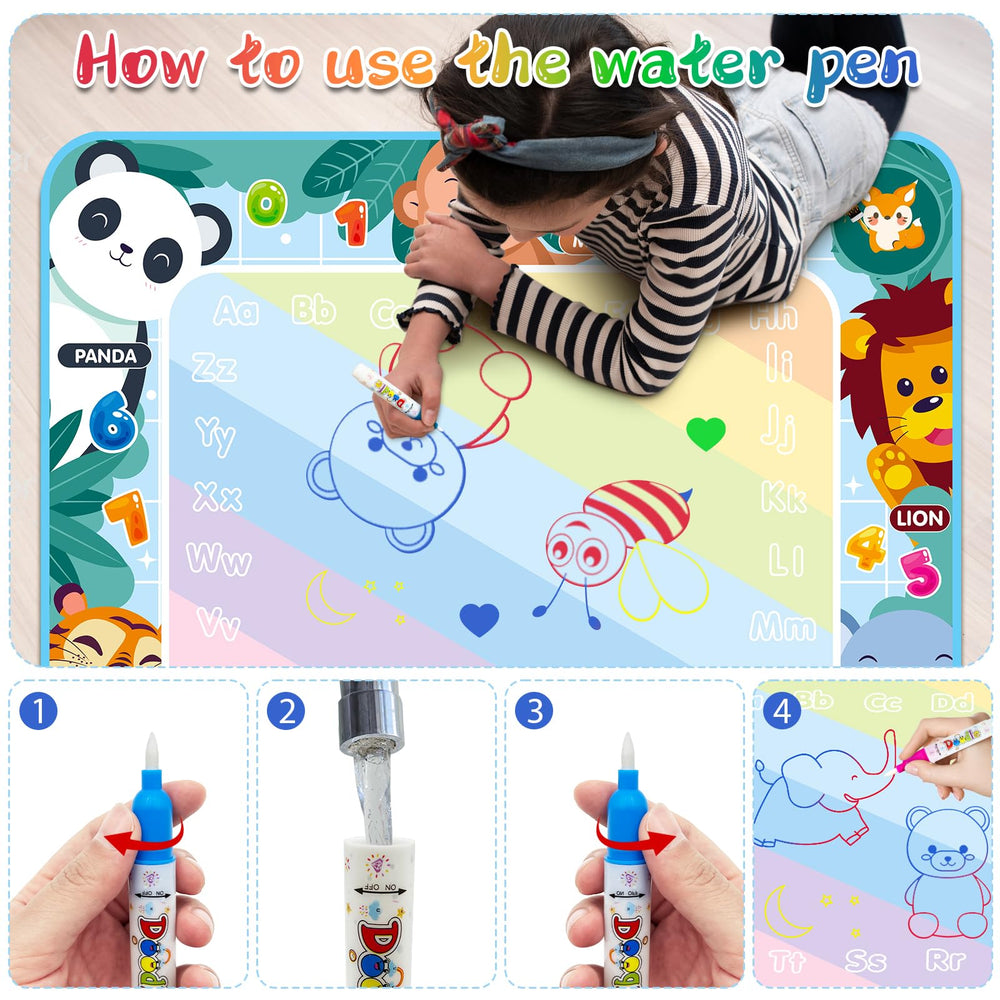 Diteryy Water Doodle Mat gift-ready colorful packaging for celebrations