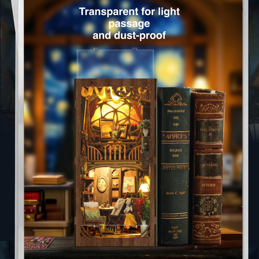 Ditila Starry Night LED lighting adds warm illumination to the 3D mini scene