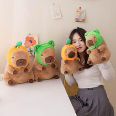 Ditucu capybara plush perfect for bedtime, reading, and relaxation moments.
