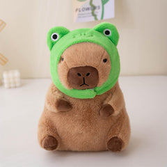 Ditucu capybara plush highlights soft, elastic fabric for gentle snuggles.