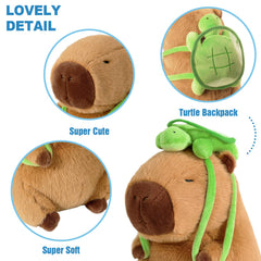 Ditucu capybara plush vacuum-packed, easy to restore after opening.
