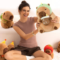 Ditucu capybara soft toy, gift-ready and perfect for kids' rooms.
